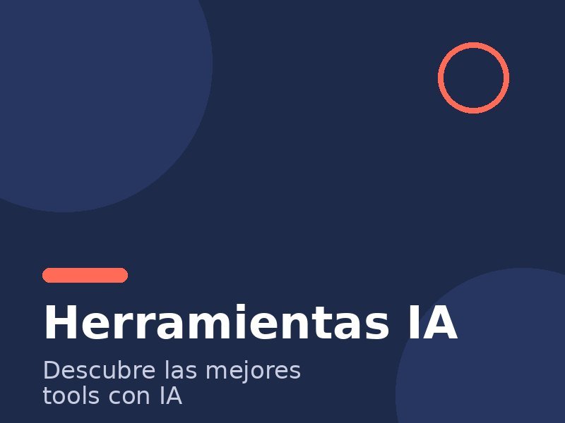 Herramientas IA