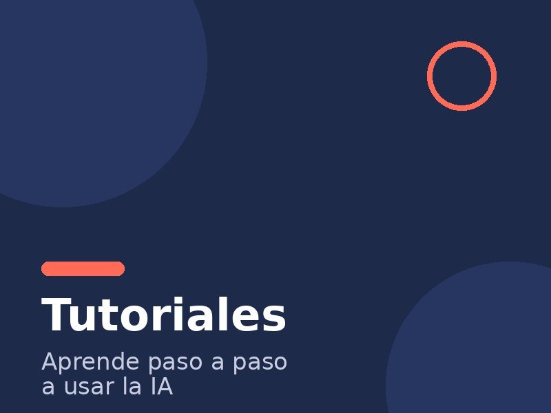 Tutoriales